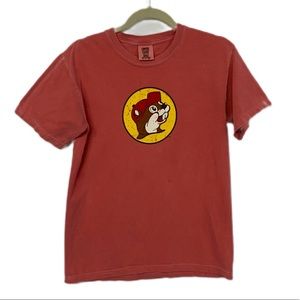 Buc-ee’s SZ S Salmon “Love You to Buc-ee’s and Back” Cotton Graphic Tee